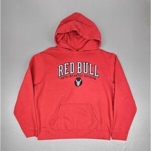 Vintage Redbull 34th Infantry Hoodie Red Top Of The World Military Sweatshirt